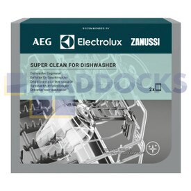 Genuíno Original Electrolux M3DCP200 Super Clean Lava-louças Desengordurante (Pacote de 2)