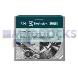 No Longer Available. Discontinued [Genuine Original Electrolux 'M3GCP400' Clean and Care 3-in-1 for Washing Machines & Dishwashers (Pack of 6)]