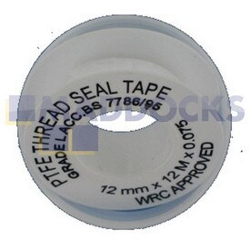 Genuine Original Universal Roll of WRC Approved White PTFE Tape for Water Applications