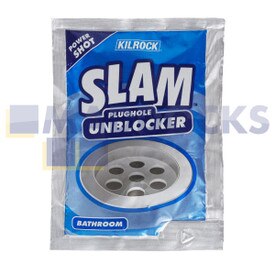 Desbloqueador de ralo de banheiro original Kilrock Slam original (80g)