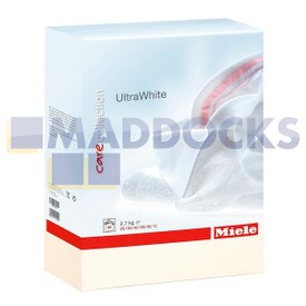 Detergente em pó de lavagem ultrabranco tipo original Miele 'WAUW2702P' (2,7 kg)