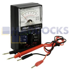 No Longer Available. Discontinued [Genuine Original Rolson Tools Analogue Multimeter]