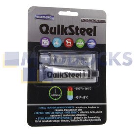 Pasta Epóxi Cinza QuikSteel Genuína Original
