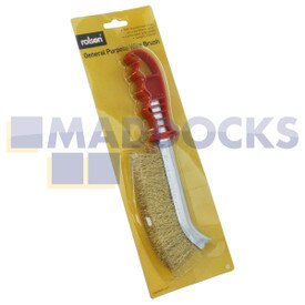 Escova de arame ondulado original Rolson Tools para uso geral