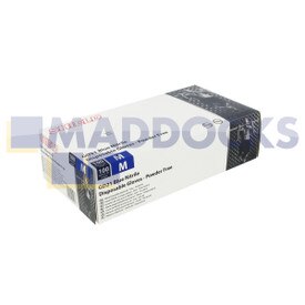 Universal Medium Size, Blue Colour Nitrile Powder Free Work Gloves (Pack of 100)
