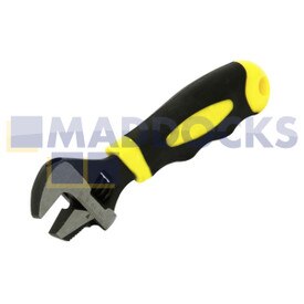 Ferramentas Rolson originais genuínas 2 em 1 chave de boca ajustável para serviço pesado com mandíbula larga atarracada