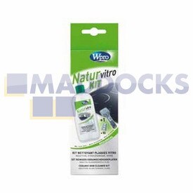 No Longer Available. Order 55-BS-09 [Genuine Original Whirlpool Wpro Eco Friendly Vitro Cleaner Kit with Scraper and Blades (250ml)]