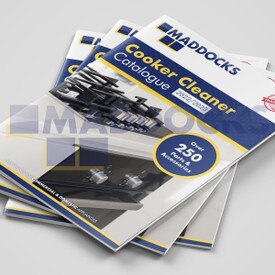 Catálogo comercial de limpadores de fogão Maddocks (2022-2023)