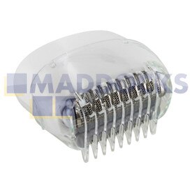 Genuínos originais Braun Silk-Epil 5 e 7, cabeças de barbear de substituição brancas da série Xpressive (embalagem de 2)
