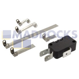 Microinterruptor universal e kit de 5 atuadores (16A)