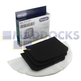 Filtros para fritadeiras DeLonghi F28, Série D28 originais genuínos (Pacote de 6 + 3)