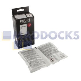 Máquina de café genuína original Krups 'F054', máquina de café expresso e kit de descalcificação de chaleira 'AntiCalc'