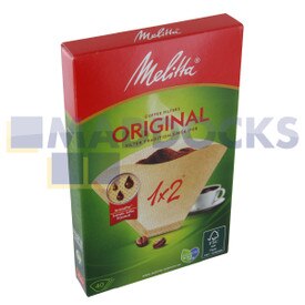 Filtros de Café Genuíno Original Melitta Original 1x2 Tipo Aromapor (Pacote de 40)