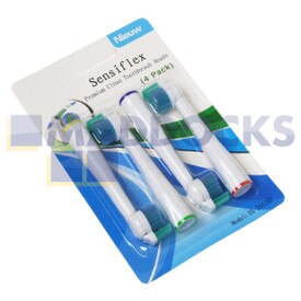 No Longer Available. Order 136-PS-034 [Compatible for Philips Sonicare Sensiflex 'HX2012 Type' Toothbrush Heads (Pack of 4)]