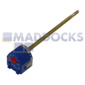 Universal BEAB Approved 7" Immersion Thermostat with Overheat Protection Range 40°C-70°C with 5°C Notches