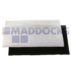 Kit de filtro de gordura e odor para fritadeira universal cortado no tamanho