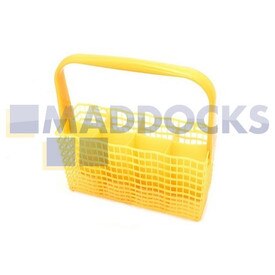 Genuine Original Zanussi Yellow Slimline Cutlery Basket
