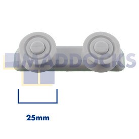 Fogões Originais Genuínos, Belling, Conjunto de Suporte de Trilho para Máquina de Lavar Louça Multi-Modelo Novo Mundo