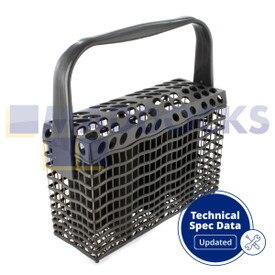 Cesta de talheres para lava-louças genuína Electrolux Universal Cinza Escuro Slimline