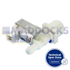 Compatível para Caple, Ignis, Ikea, Maytag, Neutral, Prima, Tecnik, Whirlpool ADP, ADG, GSI, GSF, Válvula solenóide de entrada de água da máquina de lavar louça Série GSX