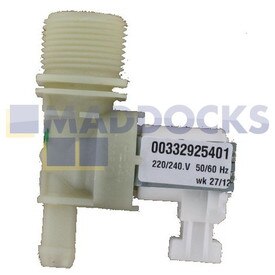 Genuine Original Caple, Ignis, Ikea, Maytag, Neutral, Prima, Tecnik, Whirlpool ADP, ADG, GSI, GSF, GSX Series Dishwasher Inlet Water Solenoid Valve