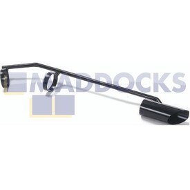 Genuine Original Numatic NVH Series Vacuum Cleaner Black Floor Gulper Nozzle (100mm Diameter)