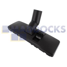 Bocal de ferramenta de piso de pedal único de plástico preto universal (38 mm)