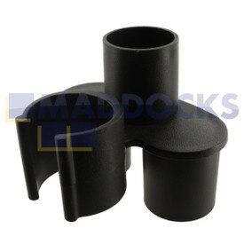 Caddy de árvore de ferramentas de plástico preto universal (32 mm)
