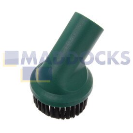 No Longer Available. Discontinued [Compatible for Vorwerk, Kobold, Folletto VK116, VK117 Green Round Dust Brush (36mm)]