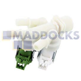 Genuine Original AEG, Arthur Martin, DeDietrich, Electrolux, Husqvarna, John Lewis, Juno, Kuppersbusch, Prima, Privileg, Rex, Tricity Bendix, Zanker, Zanussi Multi-Model Fitting Triple Water Solenoid Valve