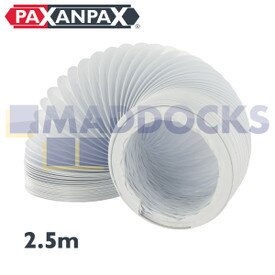 Mangueira de ventilação de plástico PVC flexível universal (4"/102 mm x 2,5 m)