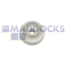 Genuine Original Hoover Candy, Iberna, Kelvinator, Ostein, Otsein, Philco, Rosieres, Teka, Zerowatt Multi-Model Fitting White Plastic Crosspiece Wheel