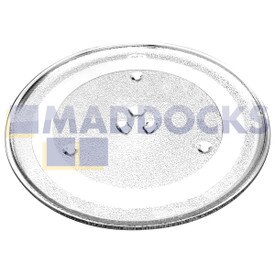 Prato giratório de micro-ondas universal com 6 fixadores (270mm)