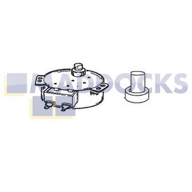 Universal Microwave 5/6 RPM Turntable Motor (11mm D Shaft, 4.8mm Terminal)