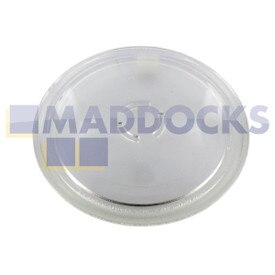 Prato giratório de vidro para microondas genuíno Whirlpool 6MT, AT, EMC, IL, MAX, MT, MW, TC, UKM, série VT com 3 fixadores (280mm)