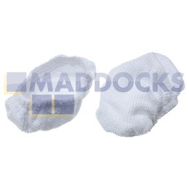 Genuine Original Morphy Richards 70495, 720020, 720021, 720022, 720023, 720502, 720024,720025, 720026, 720027 Series Elasticated Utility Cloth Pads (Pacote de 2)