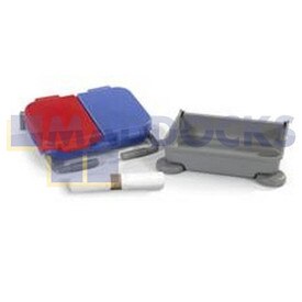 Genuine Original Numatic SER Series NKA102 - Grey 140 Litre (2 x 70 Litre) Full Waste Bag Extension Kit
