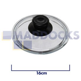 No Longer Available. Order 79-CK-82 [Universal Saucepan, Wok, Frying Pan Pyrex Glass Lid (16cm)]