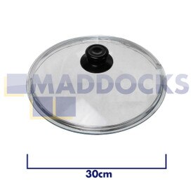Panela Universal, Wok, Frigideira Tampa de Vidro Pyrex (30cm)